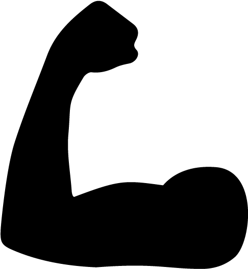 Interval - Arm Flex Icon (1200x1200)