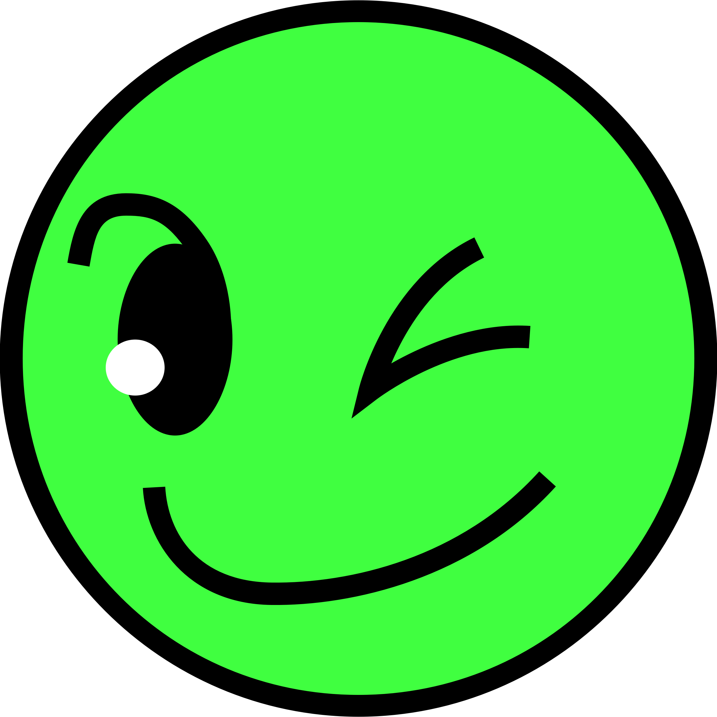 Clipart - Smiling Face - Smiling Face (2400x2400)