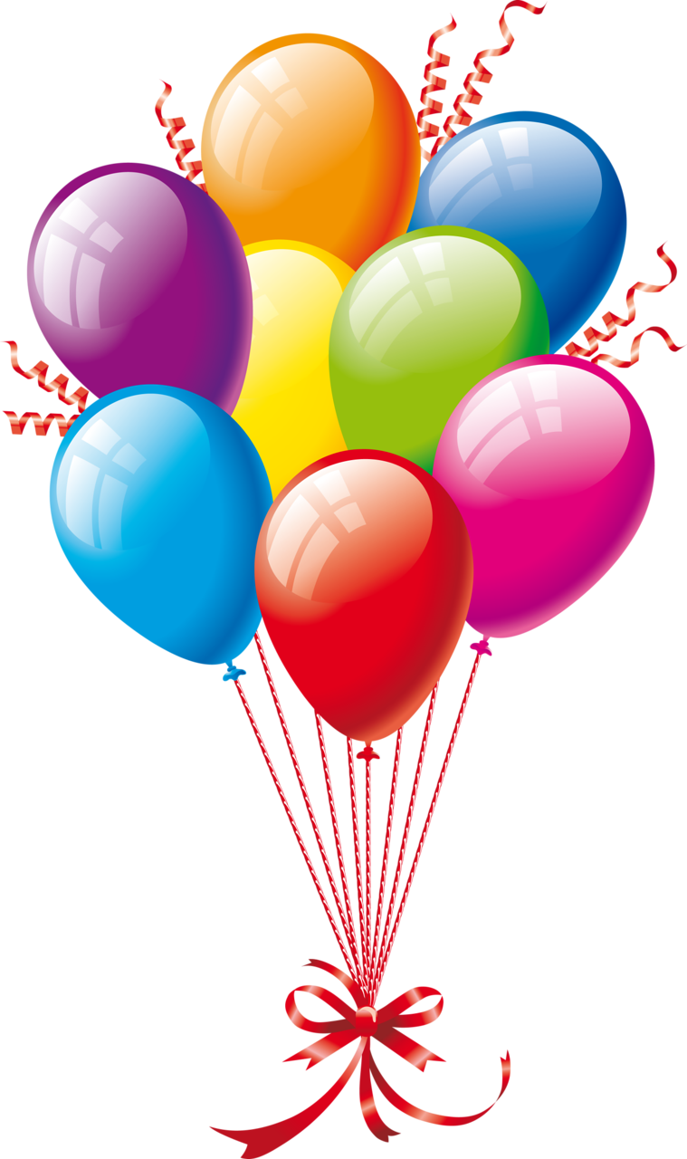 Transparent Background Balloon Clipart (759x1280)