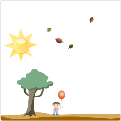Sonnenstand - Cartoon (410x409)