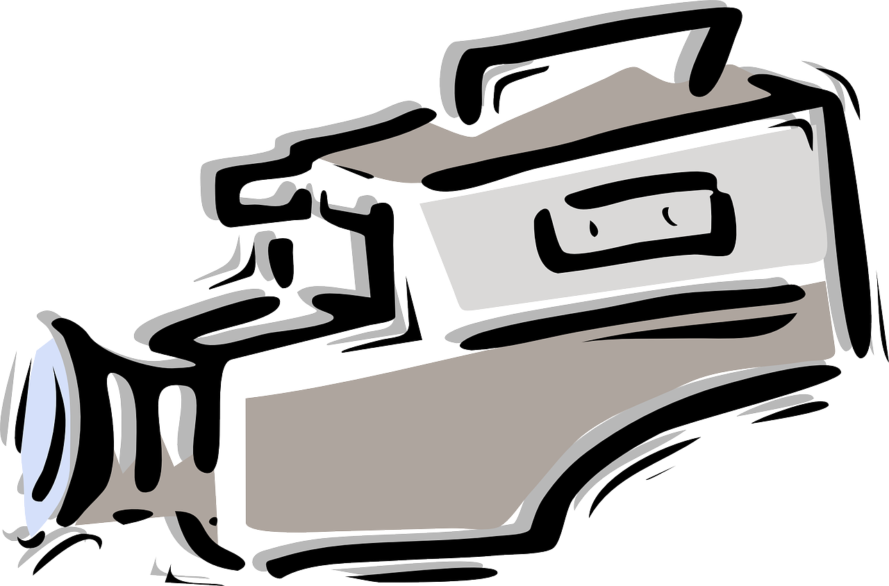 Post - Video Camera Clip Art (1280x844)