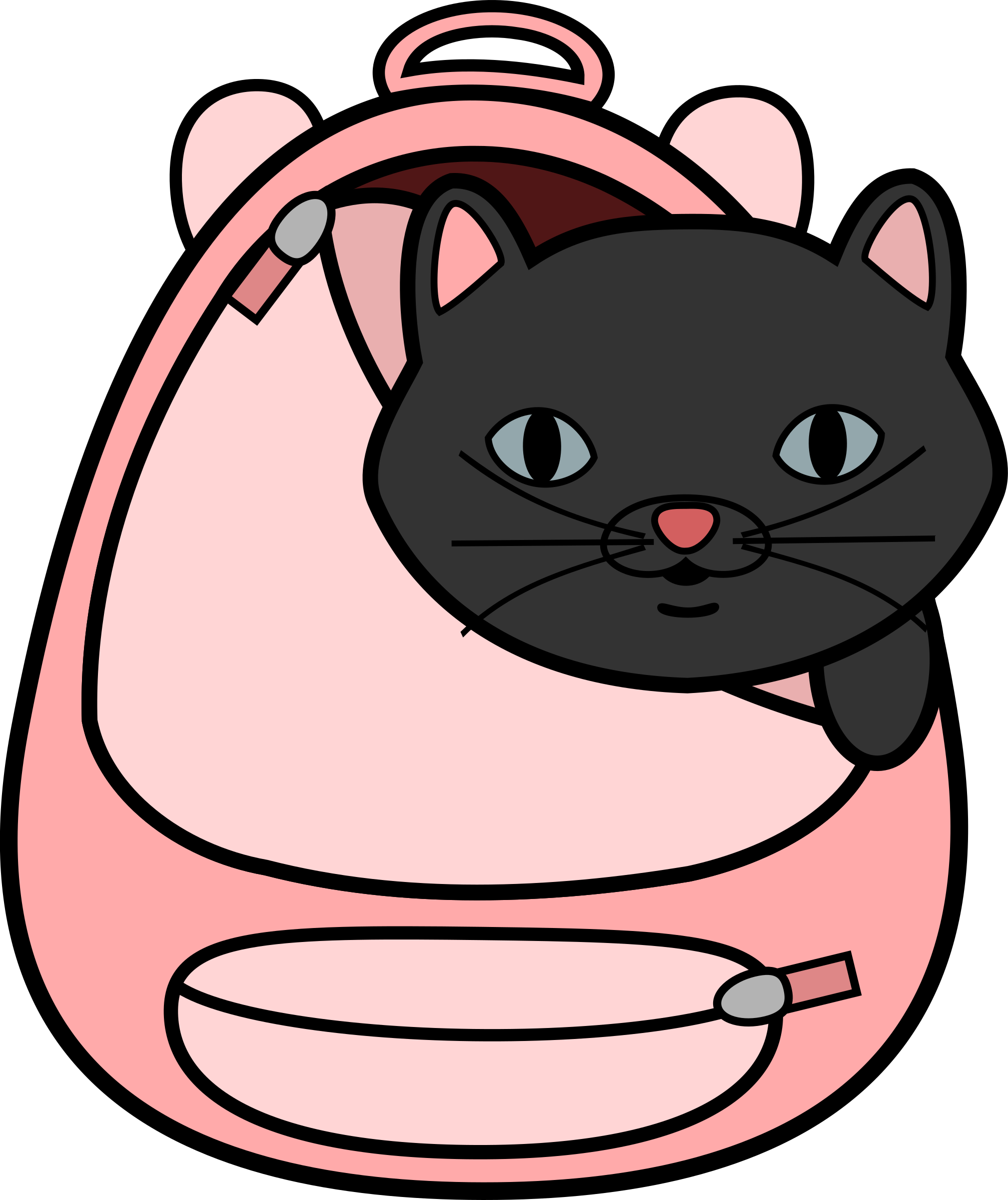 Big Image - Bag Clipart (2017x2400)