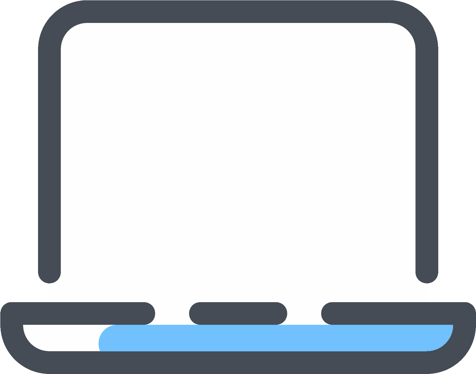 Notebook Computer Icon - Notebook Computer Icon (1577x1239)