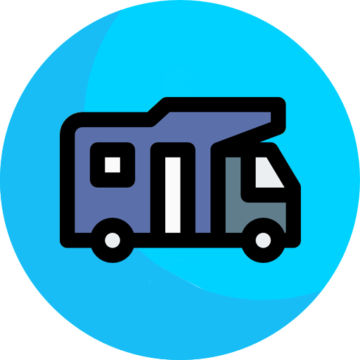 Clean Concrete Parking - Campervan (512x512)