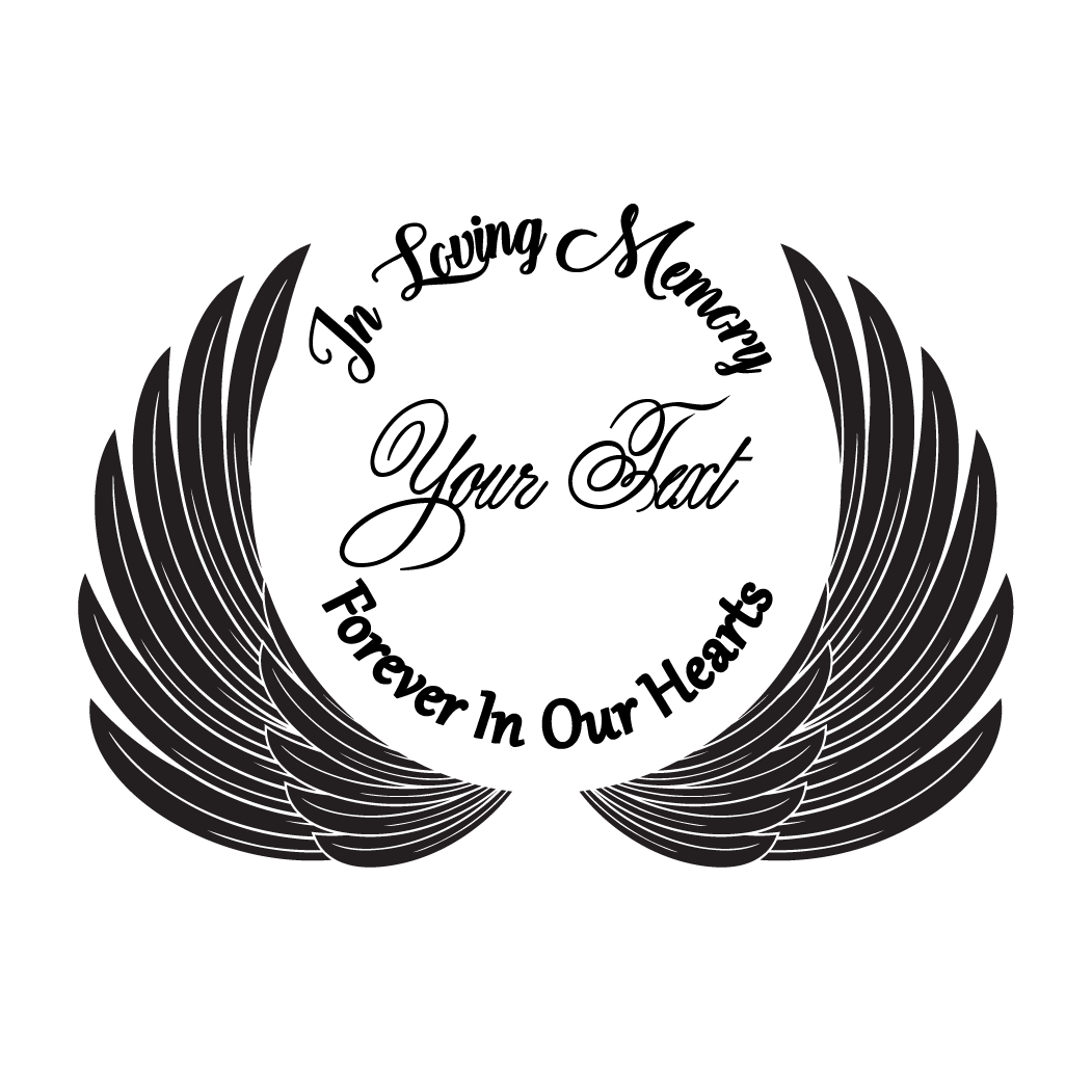 In Loving Memory - Circle Border In Loving Memory (1051x1051)