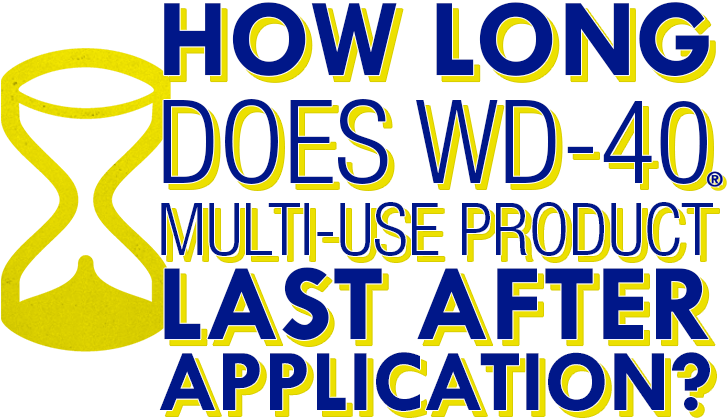 How Long Does <nobr>wd-40<sub>®</sub - Poster (738x430)