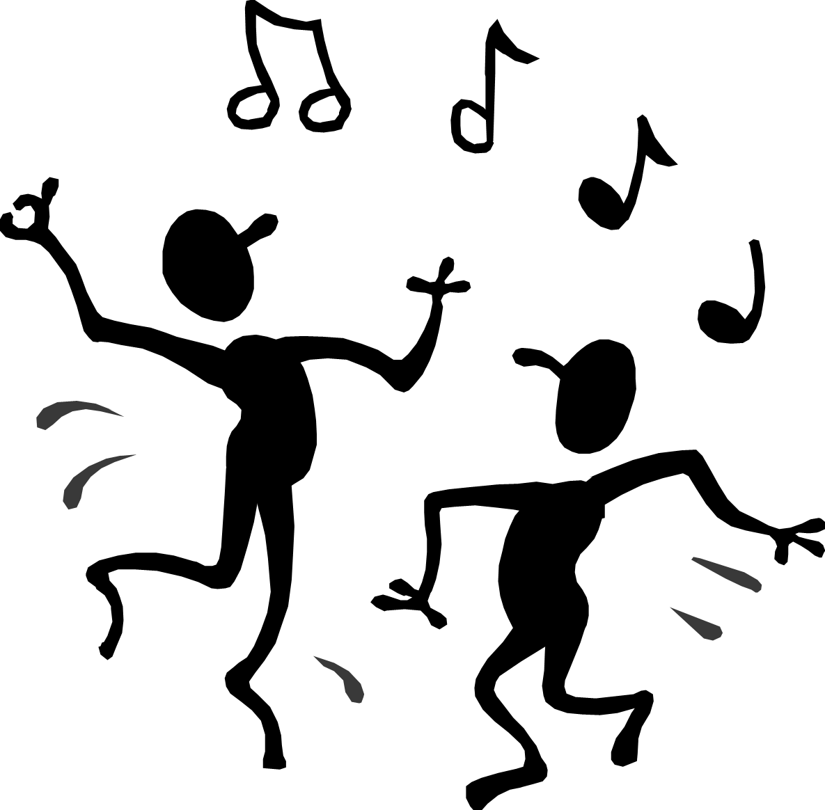 Cumberland/perry Community Support Program - Dancing Stick Figures Clip Art (1185x1164)