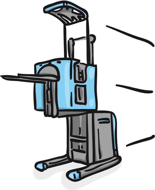 High Level Order Picker - Forklift (765x763)
