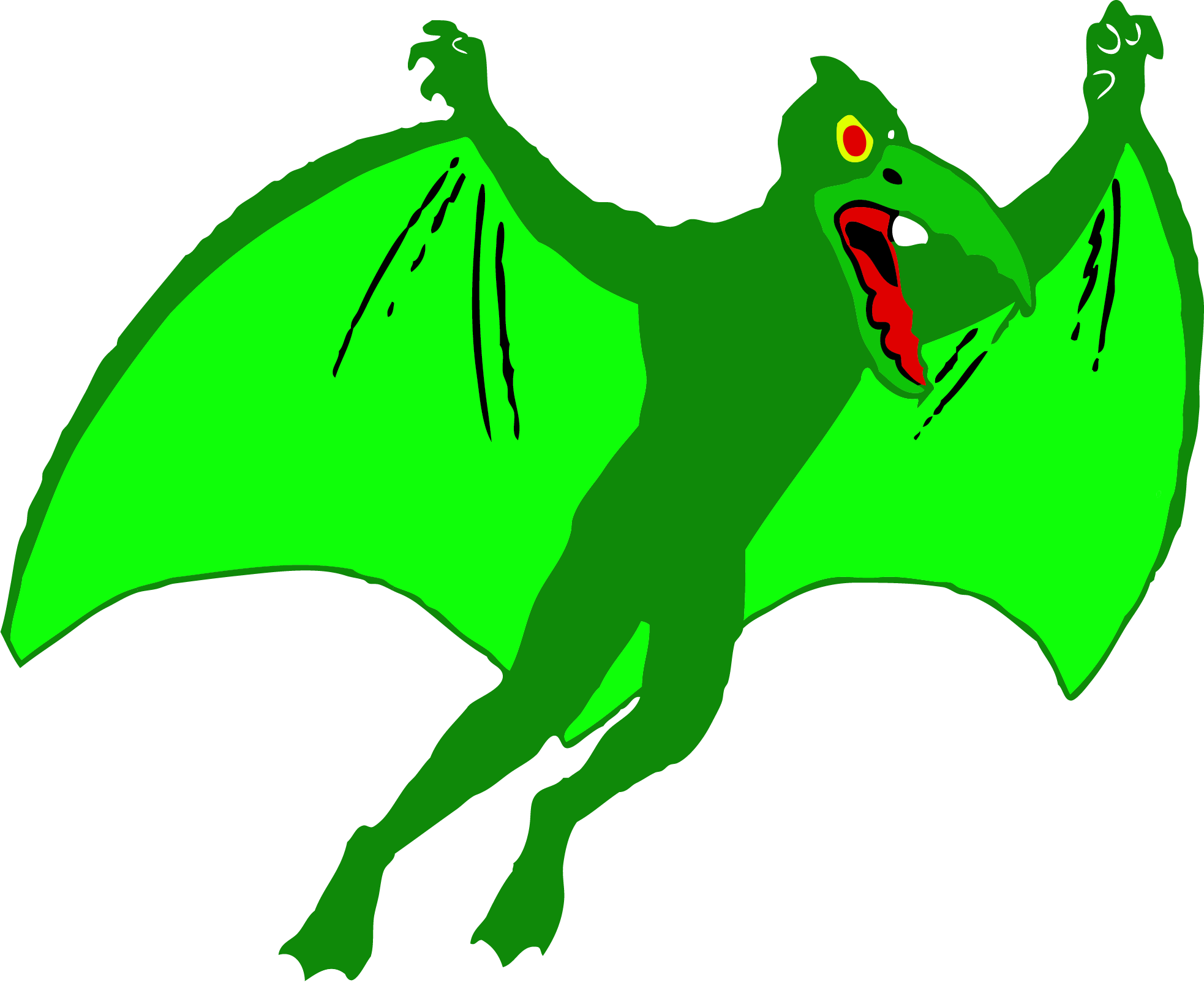 Scooby Doo Villain - Scooby Doo Pterodactyl Ghost (1966x1608)
