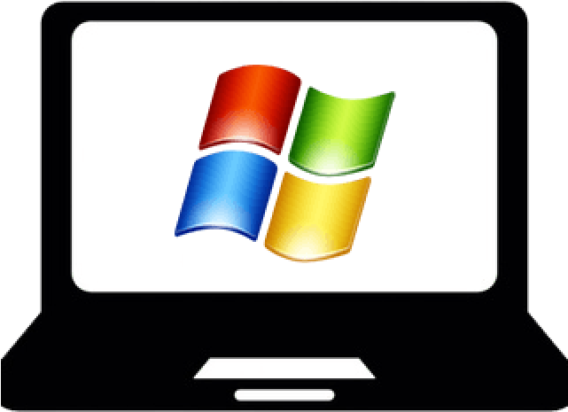 Computer Pc Clipart Windows Computer - Computer Windows Clip Art (640x480)