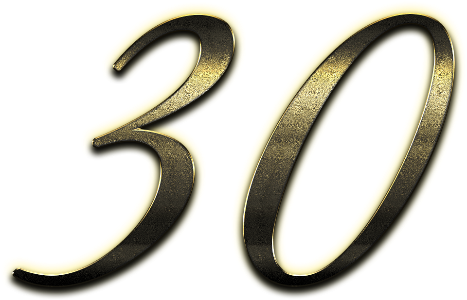 Number 30 Clipart (1044x688)