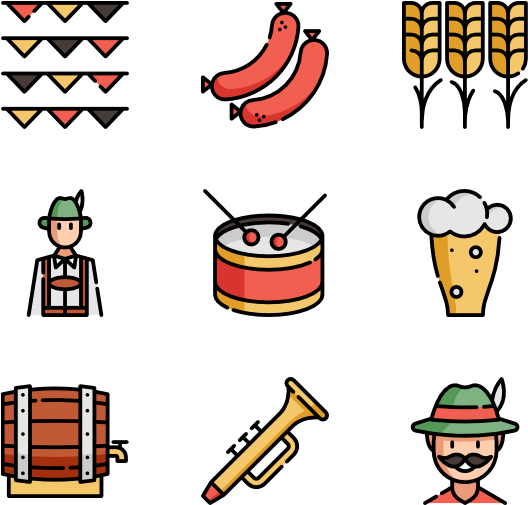 Oktoberfest Vector Leave - Icon (600x564)