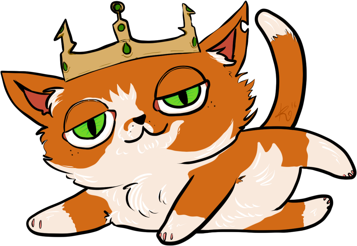 My King Weasyl - Chibi King (1309x1059)