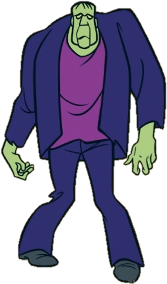 Scooby Doo - Scooby Doo Monsters Cartoon (672x1125)
