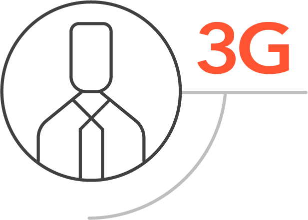 Automatic, Secure And Real-time 3g Data Sharing With - Illustration (617x441)