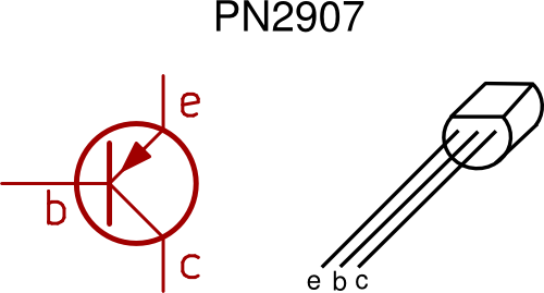 Pn2907 Pinout - 2907a Transistor (500x269)
