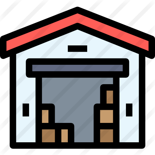 Warehouse Free Icon - Logo (512x512)