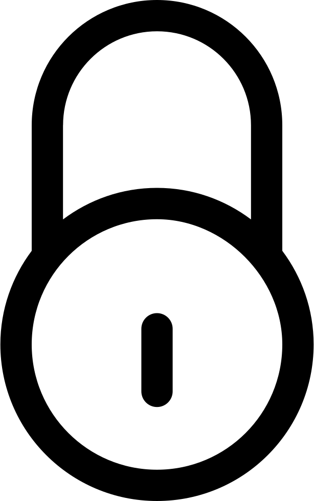 Free Library Circle Clip Lock - Icon (614x980)