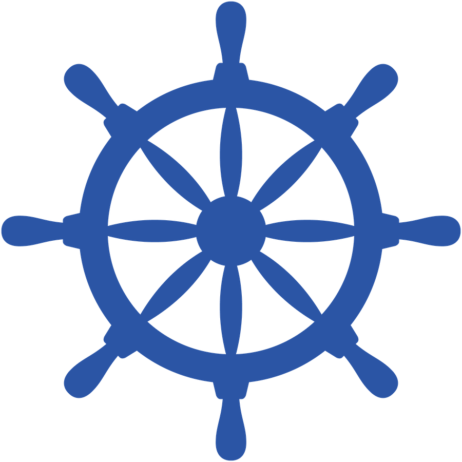 Clip Art Ship Wheel (900x900)