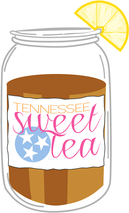 Mason Jar Tea Clip Art (600x800)