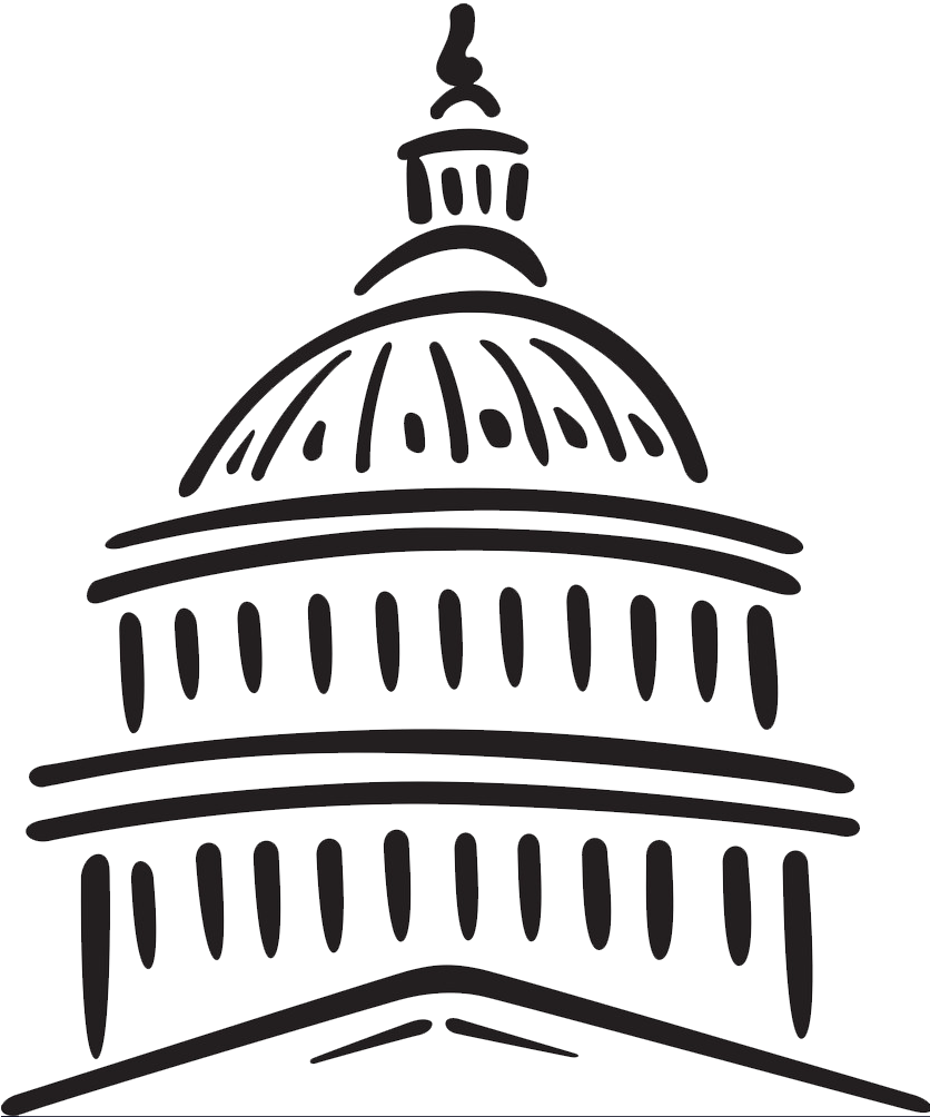 Us Capitol - Us Capitol Drawing Easy (836x1004)