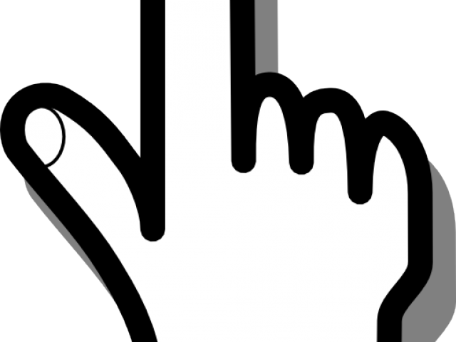 Pointer Clipart Gambar - Pointing Finger (640x480)