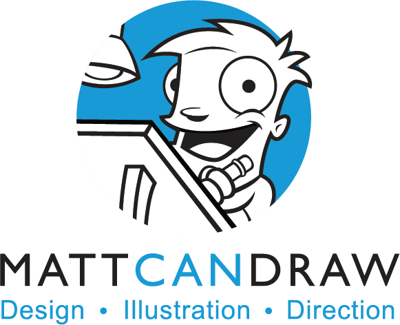 Matt Can Draw Logo - Drawing (581x472)