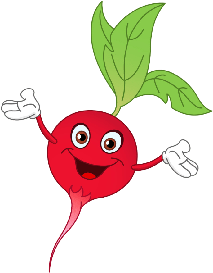 Cartoon Radish (900x900)