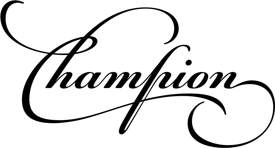 Champion Script Pro - Tipo De Letra Champion (923x530)
