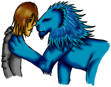 Ree And I By Finding-ichthus - Illustration (400x350)