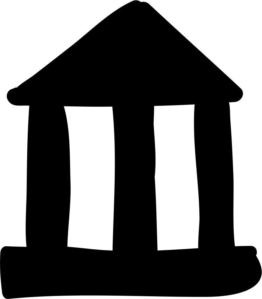 University Antique Building Shape Vector - Building (861x981)