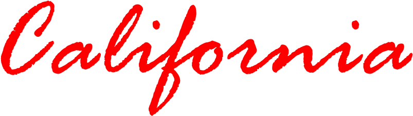 Calif Transparent Different Font - Calif Transparent Different Font (1200x300)