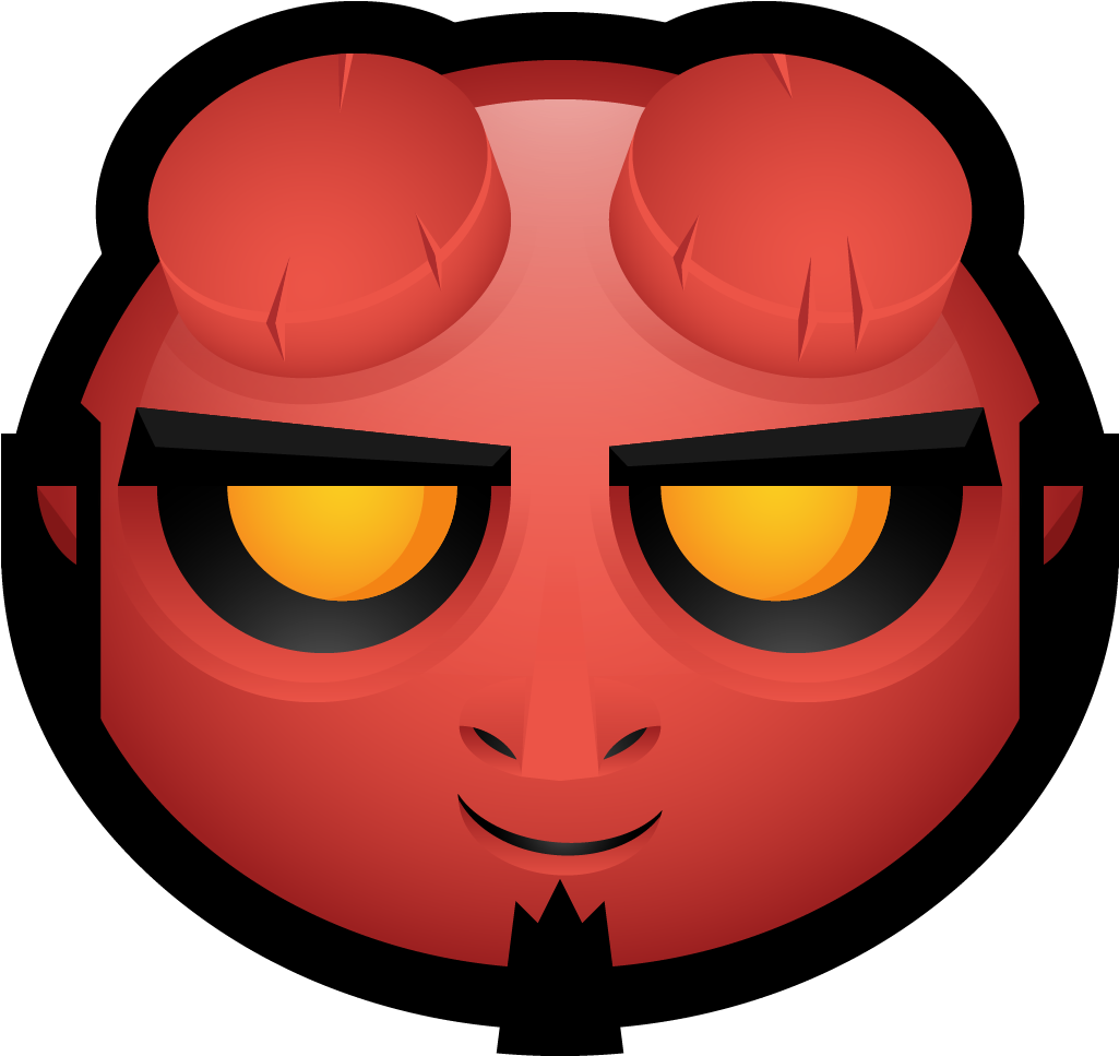 Hellboy Clipart Devil - Hellboy Clipart Devil (1024x1024)