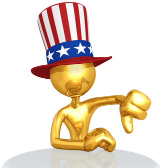 Uncle Sam Thumbs Down - Uncle Sam Thumbs Down (550x358)