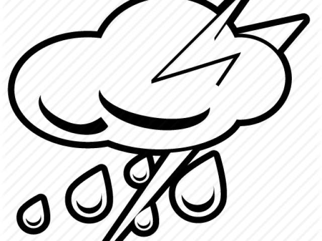 Drawn Lightening Stormcloud - Drawn Lightening Stormcloud (640x480)