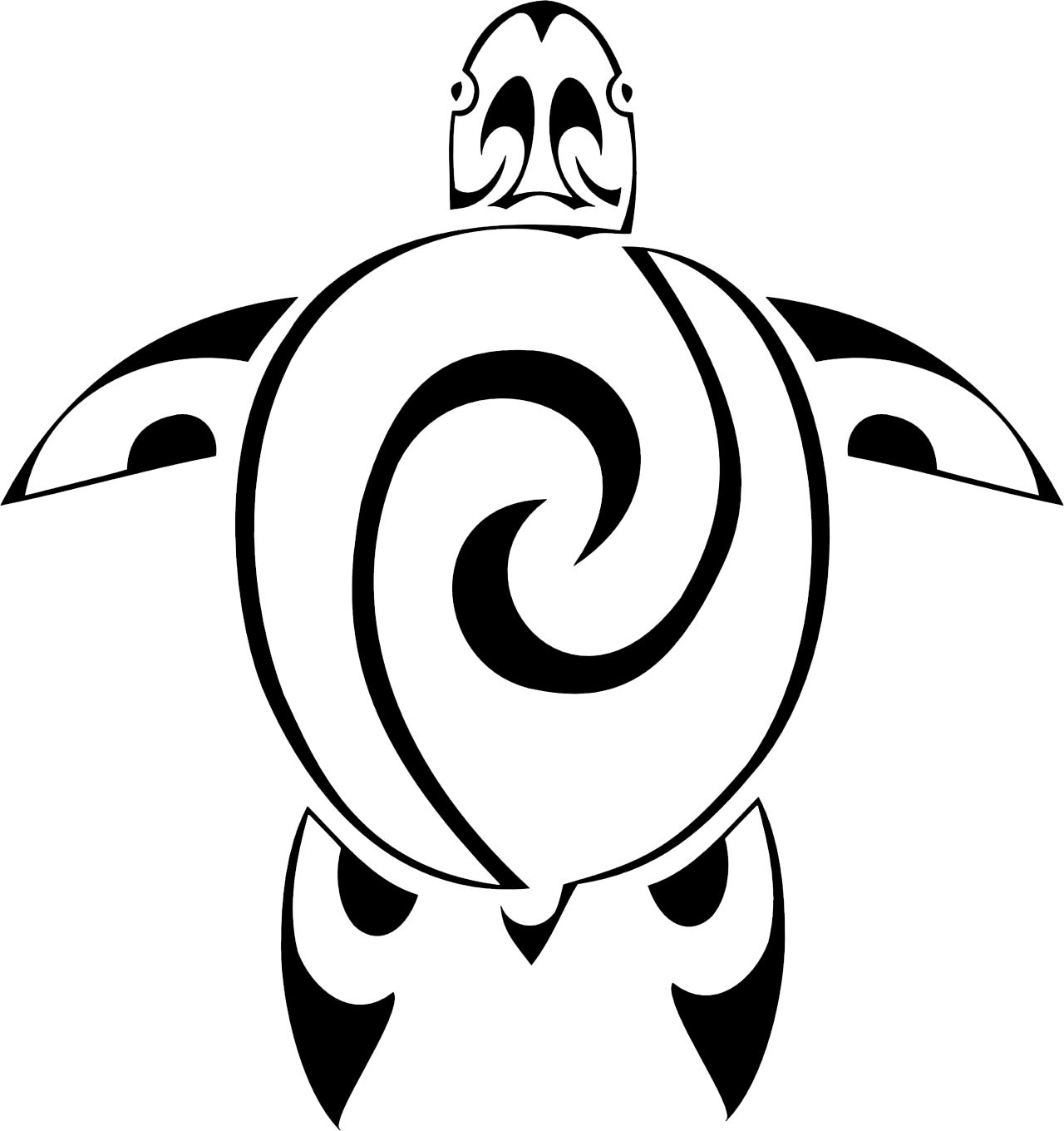 Polynesian Turtle Tattoos - Polynesian Turtle Tattoos (1280x1360)