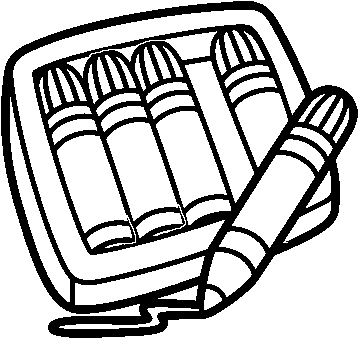 Marker Coloring Pages - Marker Coloring Pages (600x470)