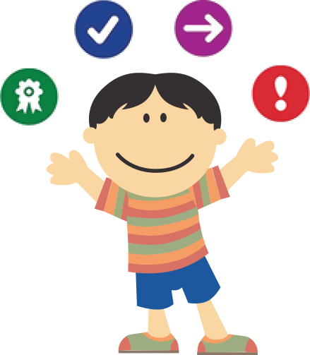 Children Learning Clip Art (439x503)