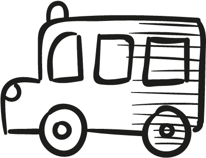 Draw School Bus Vector - Bus How To Draw A School (400x400)