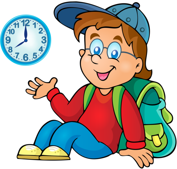 Clip Art School - أدوات مدرسية كرتون (600x572)