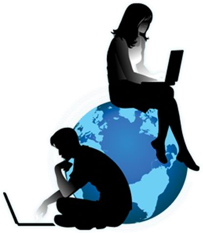 Students Globe - Sitting (415x475)