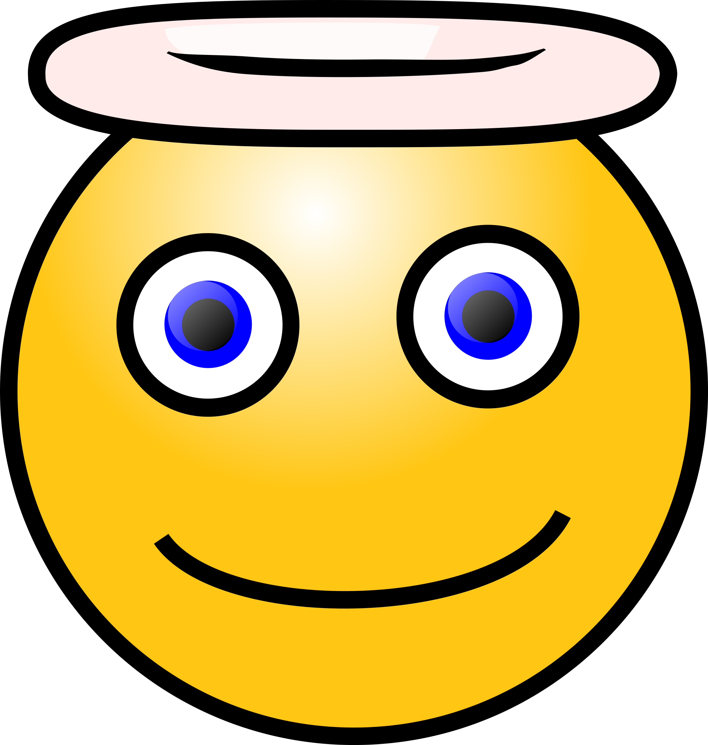 Big Image - Smiley Face Clip Art (2281x2400)