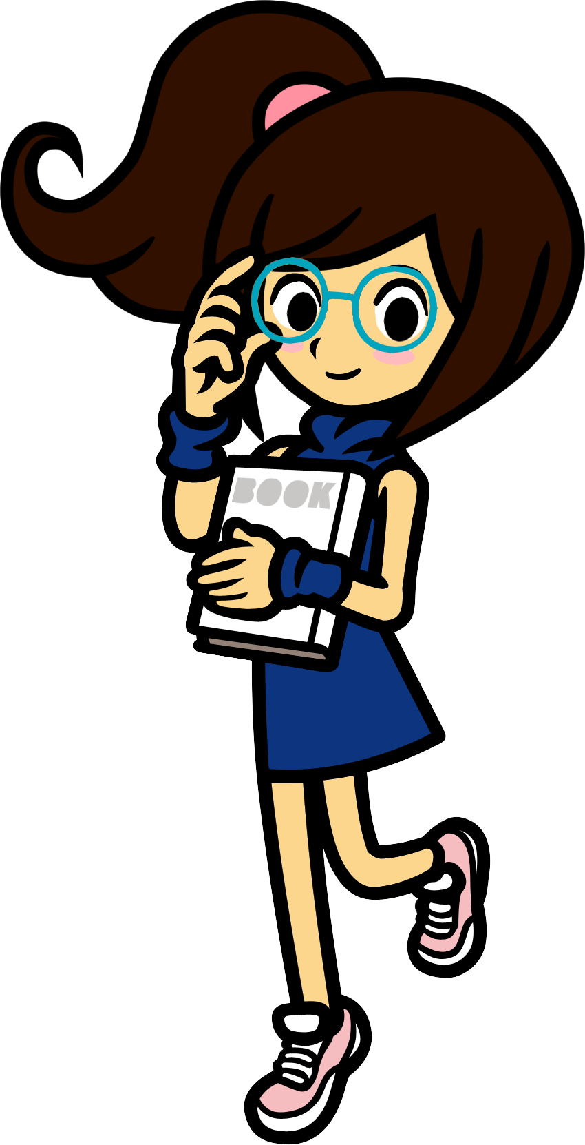 Normal Cheer Reader 2 - Rhythm Heaven Cheer Readers (850x1662)