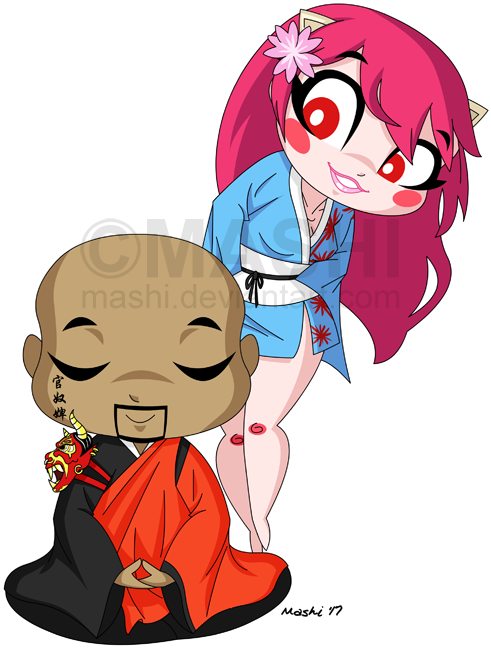 Monk Vector Drawing - Monk Vector Drawing (500x707)