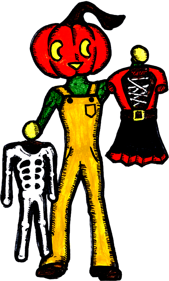 Write Jack Don T Know Which Costume - Write Jack Don T Know Which Costume (542x900)