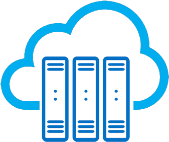 Cloud Server Storage Icon - Cloud Server Storage Icon (480x360)