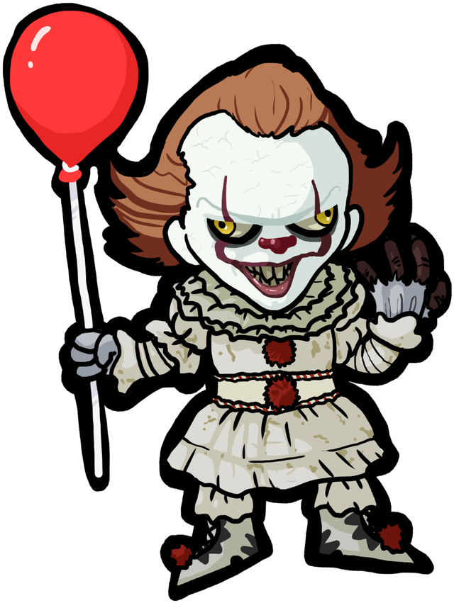 Pennywise 2017 By Ghostyce - Pennywise 2017 By Ghostyce (845x946)