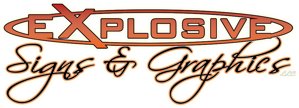 Explosive Signs & Graphics, Logo - Explosive Signs & Graphics, Logo (953x346)