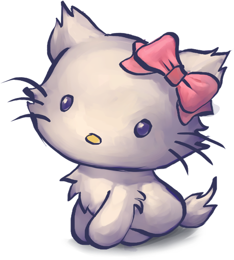 Kitty Transparent Ico - Kitty Transparent Ico (512x512)