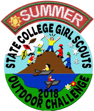 2018 Outdoor Challenge Patch - 2018 Outdoor Challenge Patch (323x388)